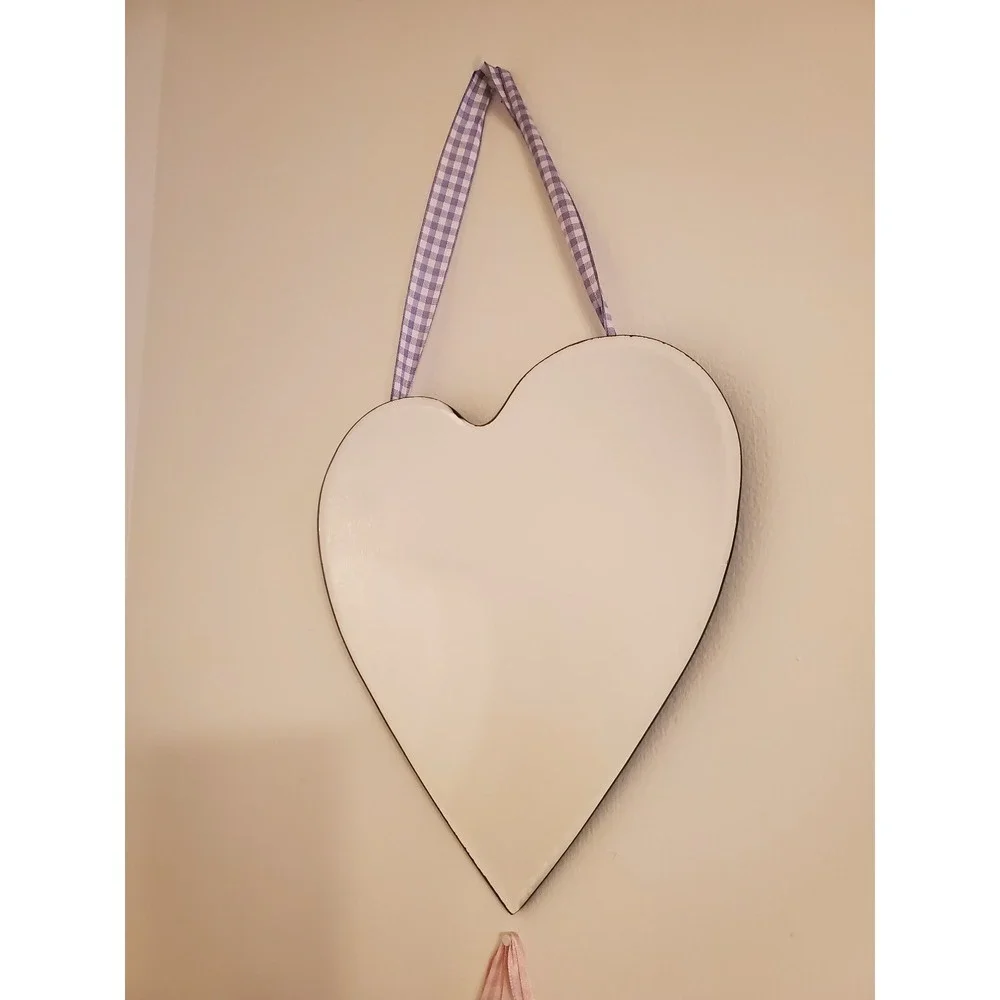 Vintage Home Interiors Kids Heart & Cloud Wall Mirrors Set